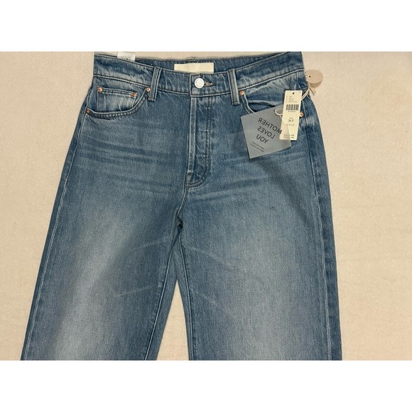 MOTHER Superior The LIL Dodger Button Hover Cuff Funk N' Flair Jeans sz. 26 NWT - Picture 5 of 11